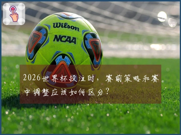 2026世界杯投注时,赛前策略和赛中调整应该如何区分?